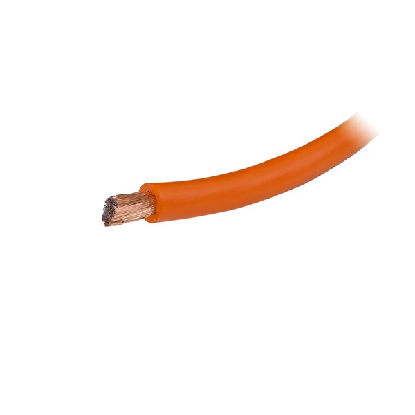 Main product image for Alphasonik AW8250P 1 ft 8 Gauge Ground Wire Orange268-723